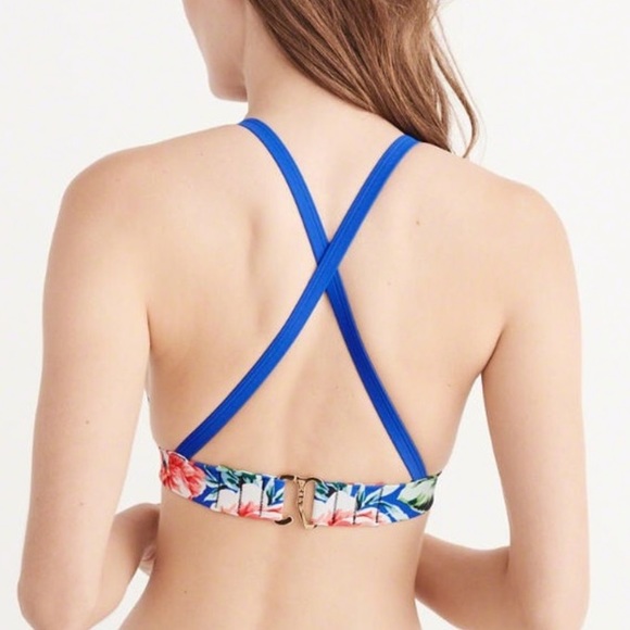 Abercrombie & Fitch neon pink push up bikini top - Picture 7 of 7